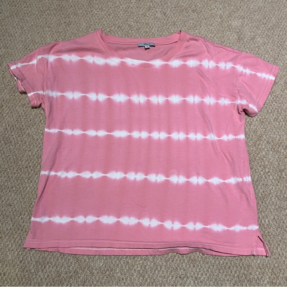 Rails Women’s Roman Tie-Dye T-Shirt in Pink Waves